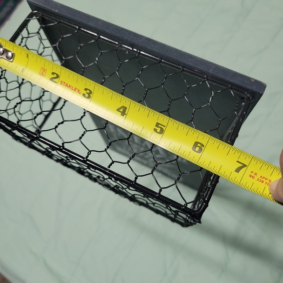 THERE'S ALWAYS TIME FOR WINE cork basket mail basket keys Wall Basket and Sign - Picture 7 of 12